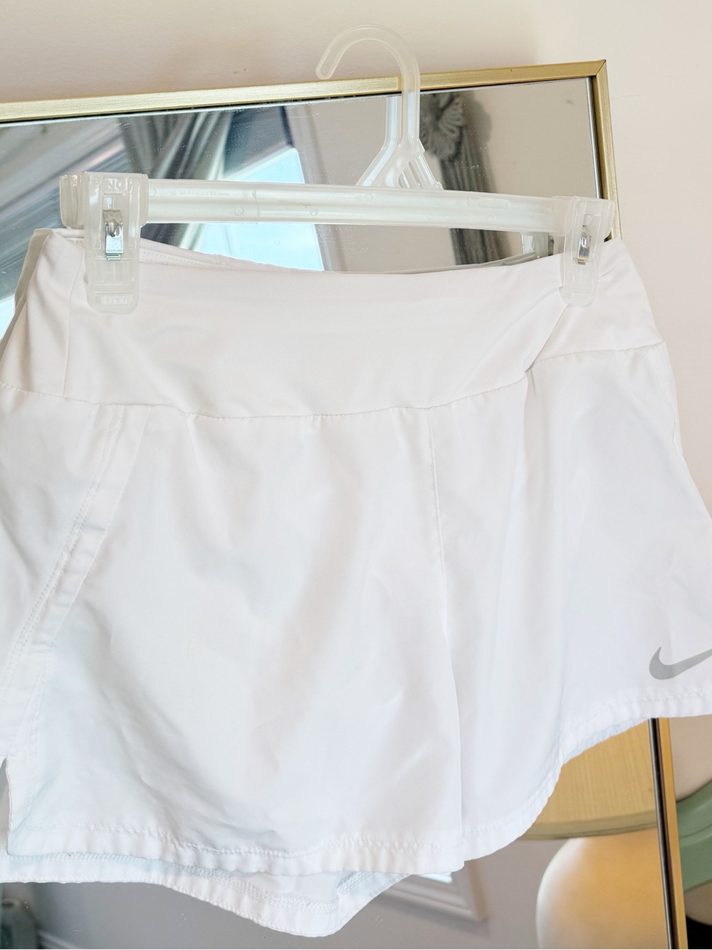 Nike Women’s White Athletic shorts
